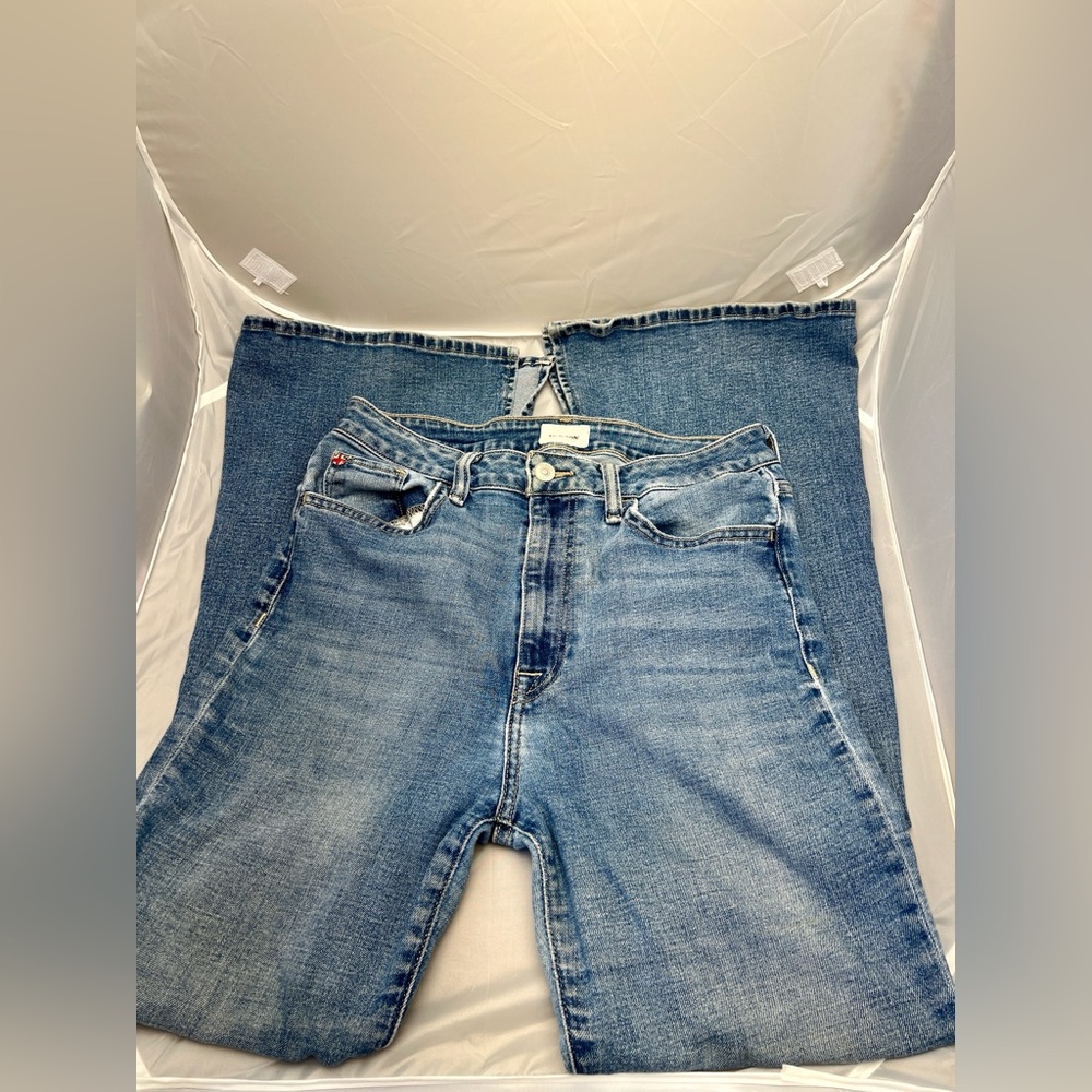 Hudson Heidi High Rise Flare Bubbly Jeans - Size 28